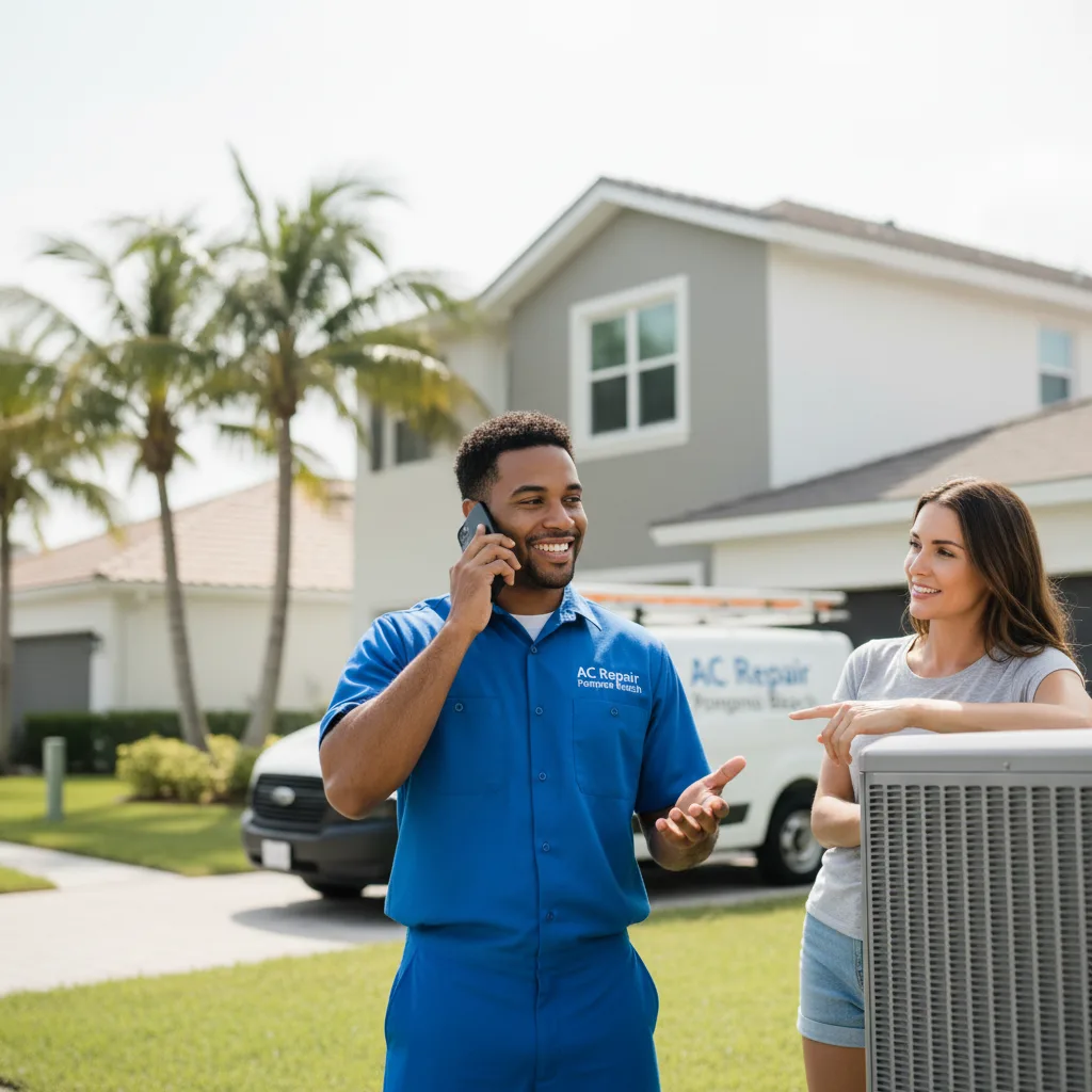 AC Repair Pompano Beach customer support in Brookston